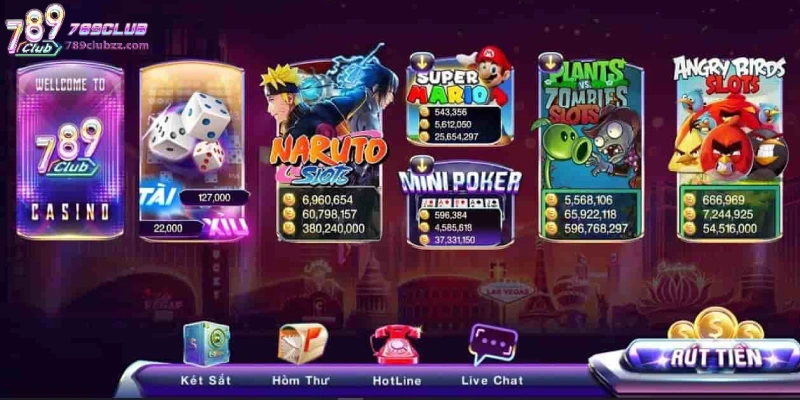 Khám phá sức hút của game Naruto Slots tại 789CLUB