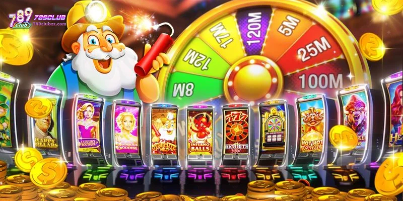 Chơi các game Slot có jackpot tích lũy